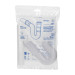 Céspol flexible 1-1/4" de PVC, con extensión, para lavabo