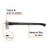 Hacha Michigan 3-1/2 lb, mango fibra de vidrio 34", Truper
