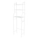 Mueble organizador blanco para baño con 3 repisas, Foset