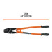 Suajadora 24" para casquillos con cortador de cable, Truper