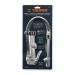 Inflador calibrador de cabeza doble, profesional, 1/4 NPT