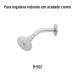 Regadera redonda metálica 3" sin brazo, Foset