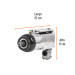 Llave neumática de impacto 3/8", Truper