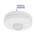 Sensor de movimiento para techo, alcance 10 m, Volteck