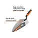 Cuchara p/ albañil 12" forjada tipo Filadelfia, Comfort Grip