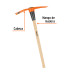 Talacho-pico 5 lb, mango de madera 36", Truper