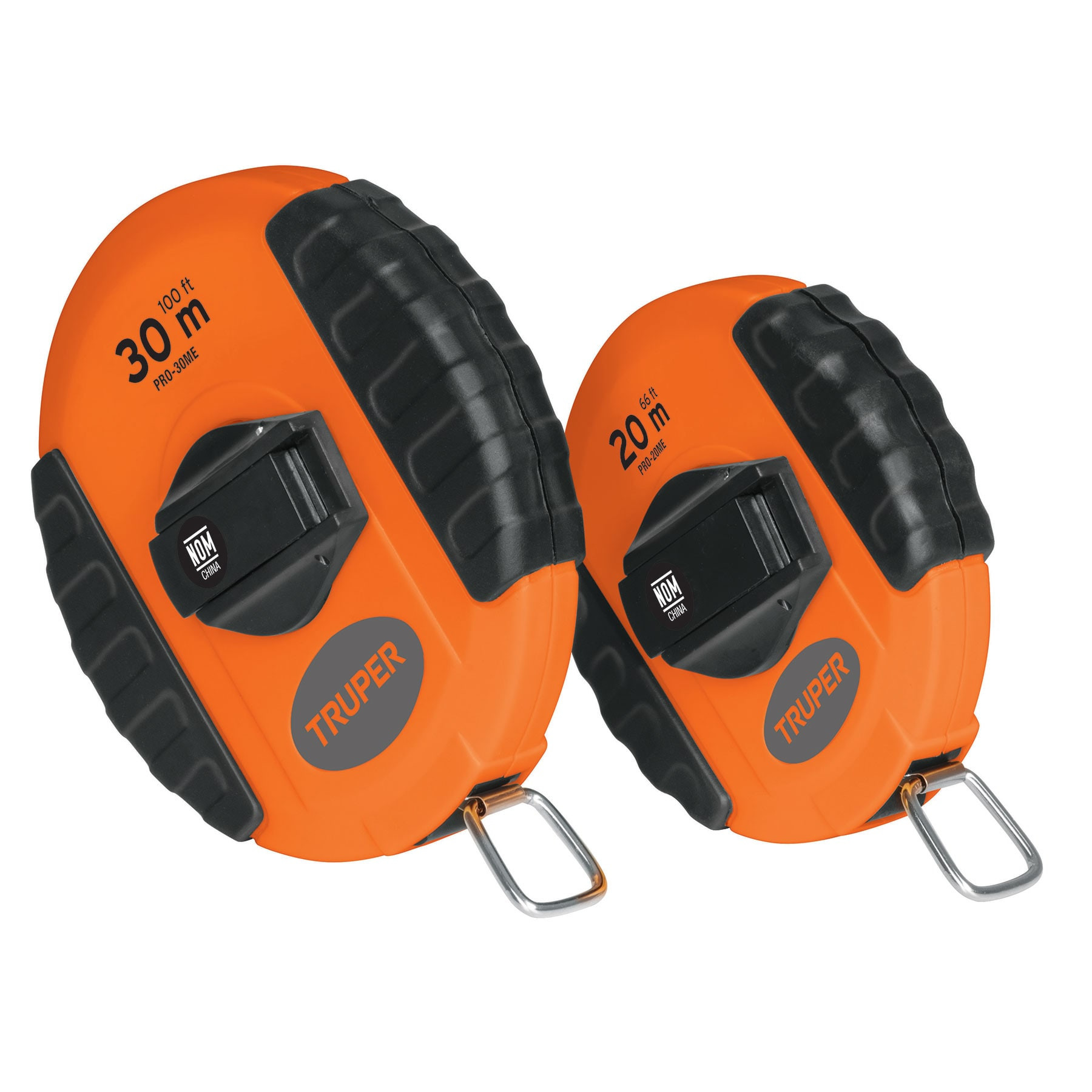 Cintas largas metálicas, carcasa plástica