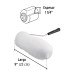 Rodillo p/pintar,9 x 1-1/4",superficies extrarrugosas,Pretul