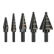 Brocas escalonadas, óxido negro