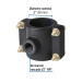Abrazadera para toma domiciliaria PP 2" x 1/2", Foset