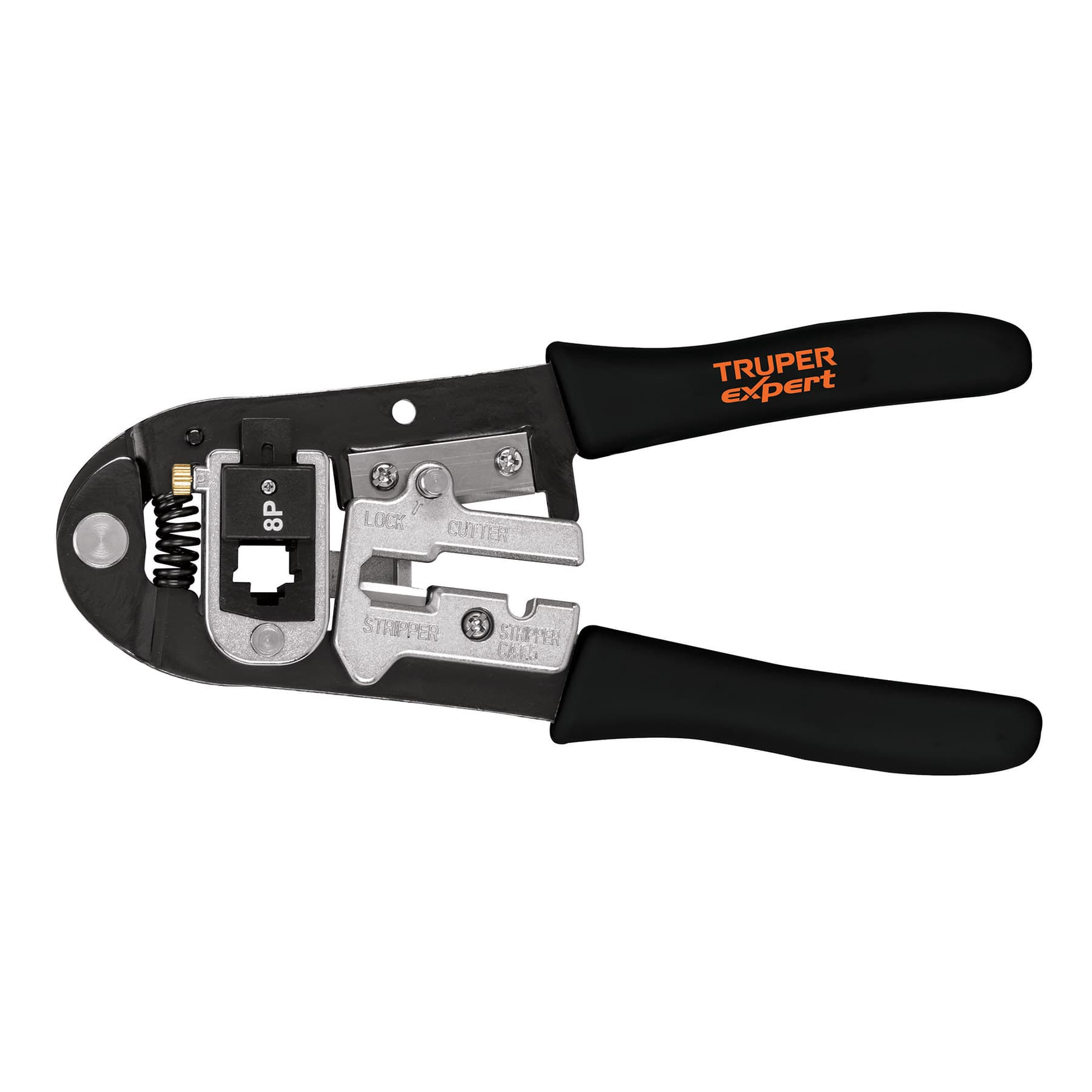 Pinza 8" ponchadora, módulos intercambiables, Truper