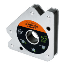 Escuadra magnética 5" para soldar, capacidad 70 kg, Expert