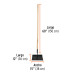 Bate fuego con mango de madera de 60", Truper