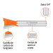 Broca para router, cola de pato, 1/2", Truper