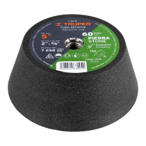 Copas para desbaste de piedra 5", carburo de silicio
