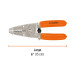 Pinza 6" pela cables 22 a 10 AWG, Truper