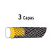 Manguera 1/2" reforzada 3 capas conexiones metal 10m, Pretul