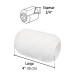 Felpa para mini rodillo poliéster 4" x 3/4", Truper