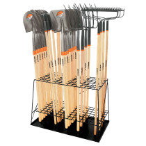 Rack de piso para herramientas de mango largo, Truper