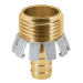 Conector 1/2" macho tipo garra de aluminio, Truper