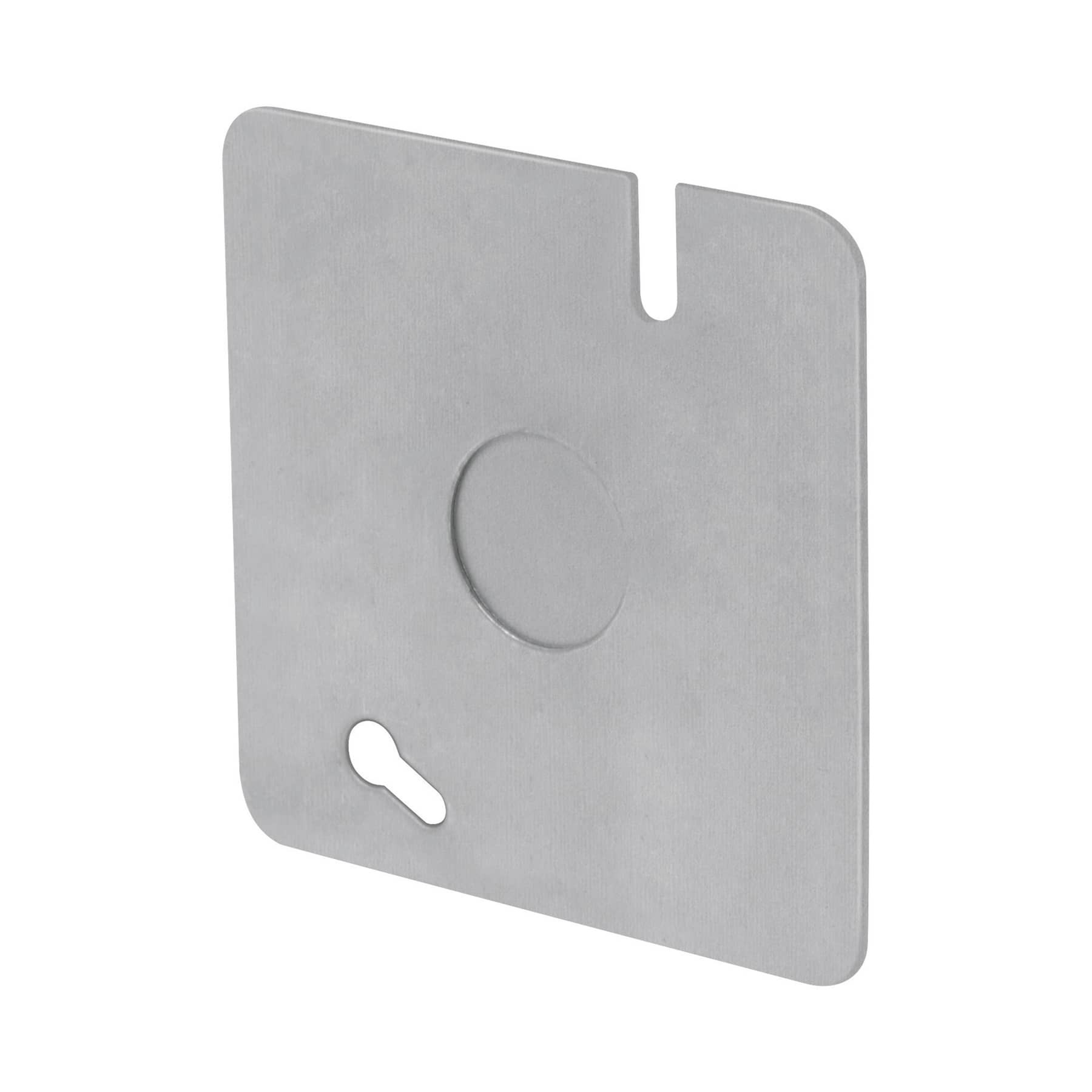 Tapa de 3" x 3" para caja cuadrada económica, Volteck
