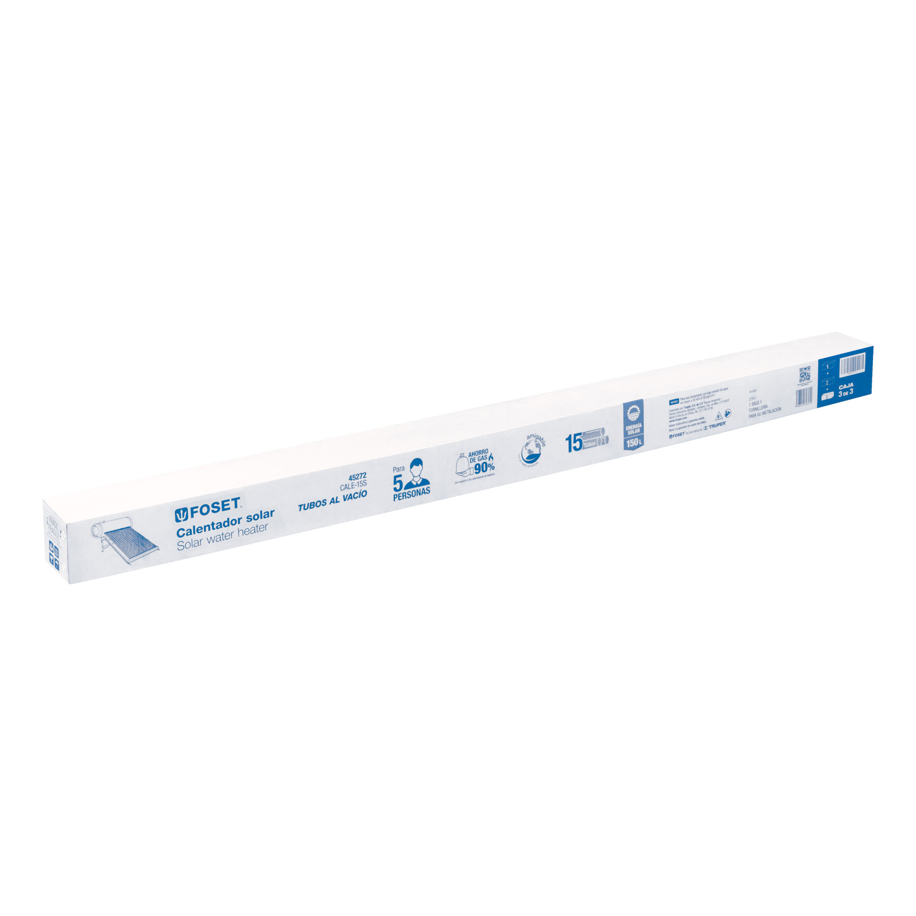 Caja de empaque de repuesto para base CALE-15S, Foset