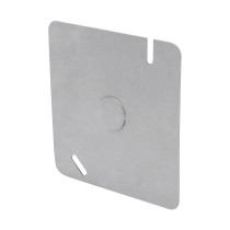 Tapa de 4" x 4" para caja cuadrada económica, Volteck