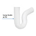 Céspol flexible 1-1/2" de PVC, para fregadero, Foset