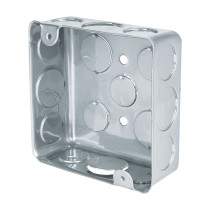 Caja cuadrada 4" x 4" económica, Volteck