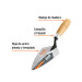 Cuchara para albañil 7" forjada tipo Filadelfia, TRUPER