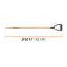 Mango puño "Y" 43" para raspadores SCR-4D y SCR-7D, Truper