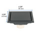 Resumidero reversible 4", anti olores, acero inox, negro, Aqua