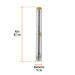 Bomba sumergible, tipo bala, 1-1/2 HP, agua limpia, Truper