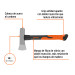 Hacha para rajar madera 3 lb, mango fibra de vidrio 16"