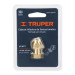 Cabeza infladora de llantas, conexión hembra 1/4" NPT,Truper