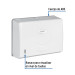 Dispensador junior p/toallas de papel, blanco, Foset Basic