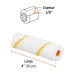 Felpa para mini rodillo de poliéster 4" x 3/8", Truper