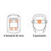 Careta electrónica p/soldar,profesional,sombra 9 a 13,TRUPER