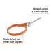 Llave de banda de hule 1-1/2" a 6-1/2" para filtro de aceite