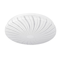 Luminarios decorativos de LED de sobreponer tipo plafón, pantalla de PVC, luz de día