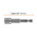 Estuche con 15 dados magnéticos de 3/8" largo 2-1/2", Expert