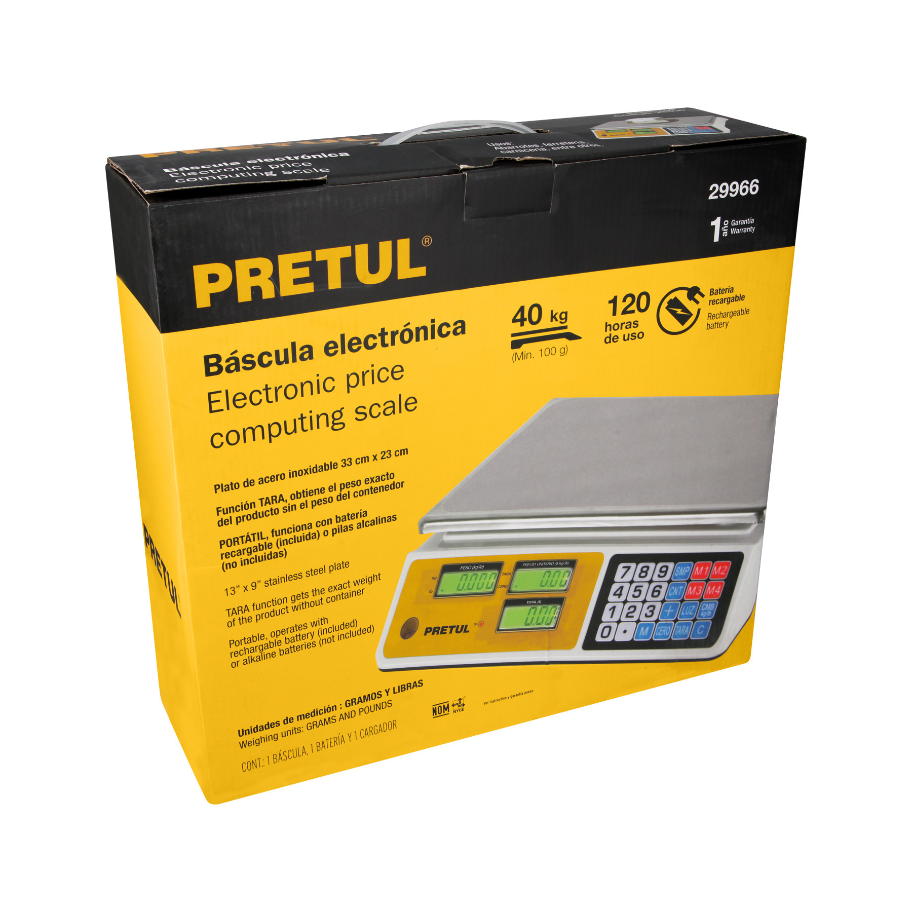 Caja empaque de repuesto para BASE-40P, Pretul