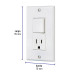Placa armada contacto e interruptor Classic