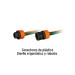 Combo manguera MAN-15X1/2RE y portamanguera GAN-MA, Truper