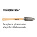 Transplantador para jardín, mango de 12-1/4", Truper
