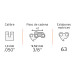 Cadena de repuesto para motosierra eléctrica 18", Truper