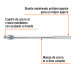 Mango articulado con cuadro de 3/4", largo 20", Truper