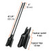 Cavador mangos de acero 47", Truper Expert
