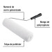Rodillo para pintar, 9 x 3/8", superficies lisas, Pretul