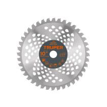 Disco sierra 10" p/desbrozadora, 40 dientes, Truper